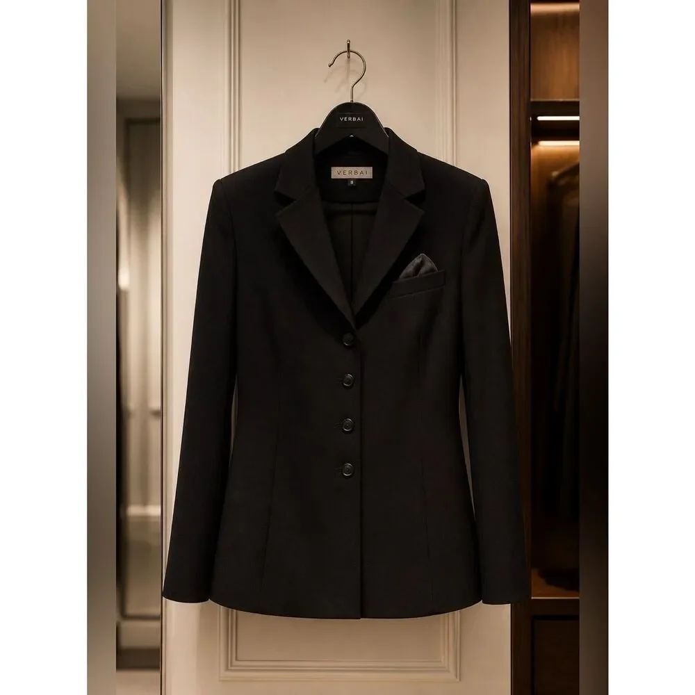 BLACK SUIT by VERSAI SIZE 10 NWT